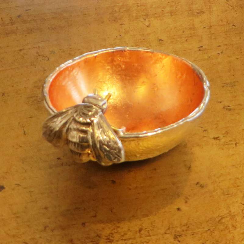 Rose Gold Bee trinket Dish